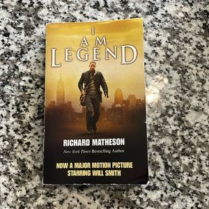 I AM LEGEND Paperback Book